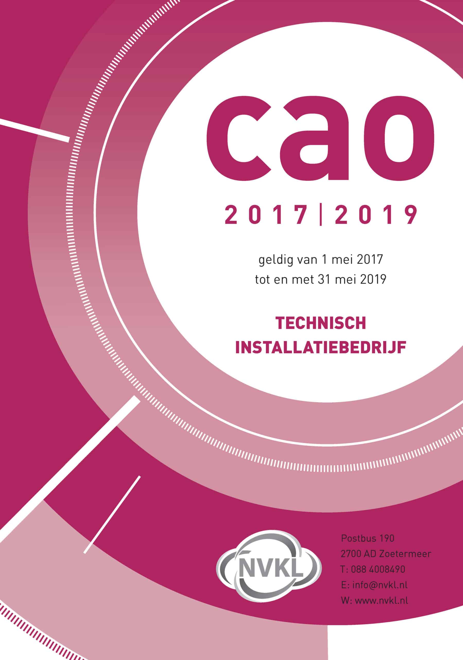 NVKL Loonsverhoging cao Technisch Installatiebedrijf NVKL